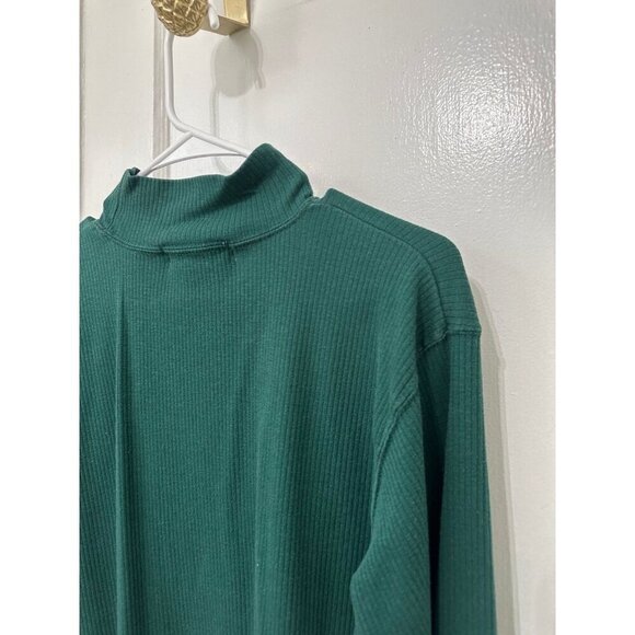 Jennifer Moore women’s size large blue green turtleneck - Picture 7 of 11